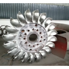 Impulse turbine wheel of hydro-generator
