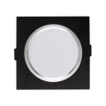 LED square downlight 3W 5W 7W 12W silver white black 220V LED downlight for kitchen/home/office indoor lighting