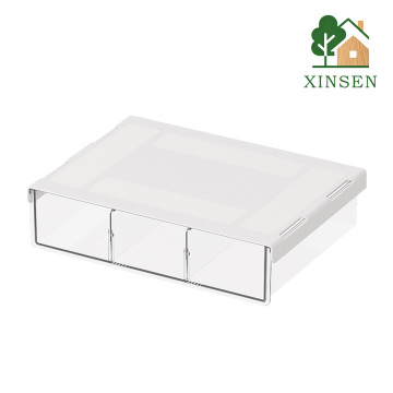 Under Desk Concealed Drawer Storage Box
