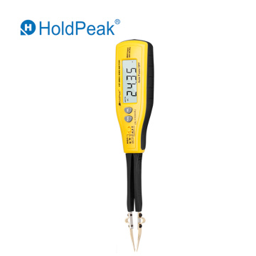 SMD Tester Digital Capacitance Meter Resistance Meter Diode/Battery Test with Carry Box Power Battery Tester HP-990C
