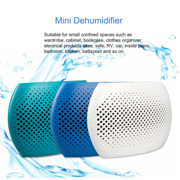 Mini Dehumidifier Desiccant Moisture Absorbing Air Dryer with Hygroscopic Crystals for Home Wardrobe Cabinet Small Portable Size