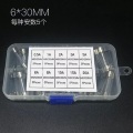 50Pcs 6x30mm Quick Blow Glass Tube Fuse Assorted Kits,Fast-Blow Glass Fuses 0.5A 1A 2A 3A 6A 8A 10A 15A 20A
