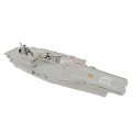 1pc 1:730 Aircraft Carrier Model with 6 Airplane Landing Battleship Kids Military Ship Toy Gifts Office Decor