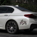 Car sticker For BMW M 3 5 Power Performance Car Styling Accessories for X5 X6 E28 E30 E34 E36 E39 E46 E60 E61 E62 E90 E91 E92