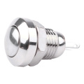 Push button Switch 8mm Momentary Metal Stainless Steel 1NO 3-220v waterproof Push-button switches