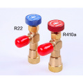 High Quality refrigerant tool retention control valve R410A R22 R407C,Air conditioning charging valve spare parts 1PC UNIT