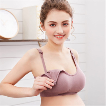 5 Colors Women Nursing Bra Maternity Breastfeeding Pregnant Solid High Qulaity Women Underwear Plus Size Bra Adjustable