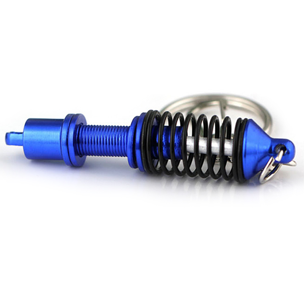 Car Auto Tuning Parts Key Chain Shock Absorber Keychain Keyring Spring Shock Absorber F-Best