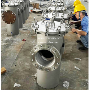 Basket strainer with stainless steel