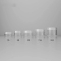 Empty Makeup Jar Pot Refillable Sample Bottles 3g/5g/10g/15g/20g Plastic Transparent Travel Face Cream Lotion Cosmetic Containe