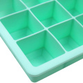 1PC 15 Grid Food Grade Silicone Ice Tray Home with Lid DIY Ice Cube Mold Square Shape Ice Cream Maker Kitchen Bar Accessories