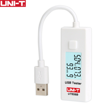UNI-T UT658B UT658 USB Voltage Tester Phone Computer Charging Current Measure Energy Monitor LCD Backlight