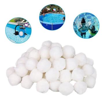 200-700g High Density Cotton White Swimming Pool Cleaning Tools Dedicated Filter Foam Fiber/ball Filters 92%~95% Filter Porosity