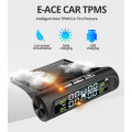 For Honda/Toyota/Nissan/Mazda special-purpose Solar Power Car Tire Pressure Monitor System Warning TPMS With 4 Sensors