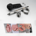 Titanium Alloy Tactical Pen Tungsten Steel Head EDC Self Defense Broken Window Portable Multi-function Personal Survival Tool