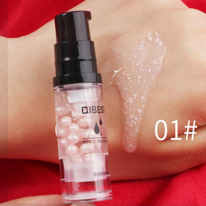 QIBEST Face Care Foil Wssence Makeup Before The Milk Multi-effect Gel Repair Face Base Cream Moisturizing Filling Pores Primer