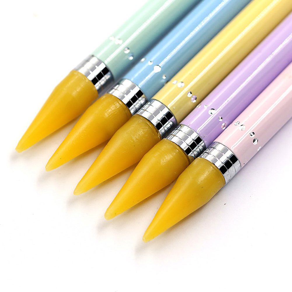 3Pcs Two Heads DIY Nail Art Rod Dotting Painting Crayon Pen Manicure Tool Kit Nail accessories набор для маникюра 2020