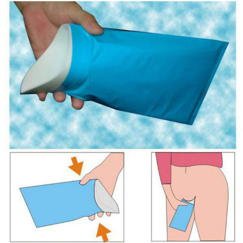 10pcs/bag 600CC Outdoor Emergency Urinate Bags Easy Take Piss Bags Car Travel 2019 Mini Toilet For Baby/Women/Men convenient use