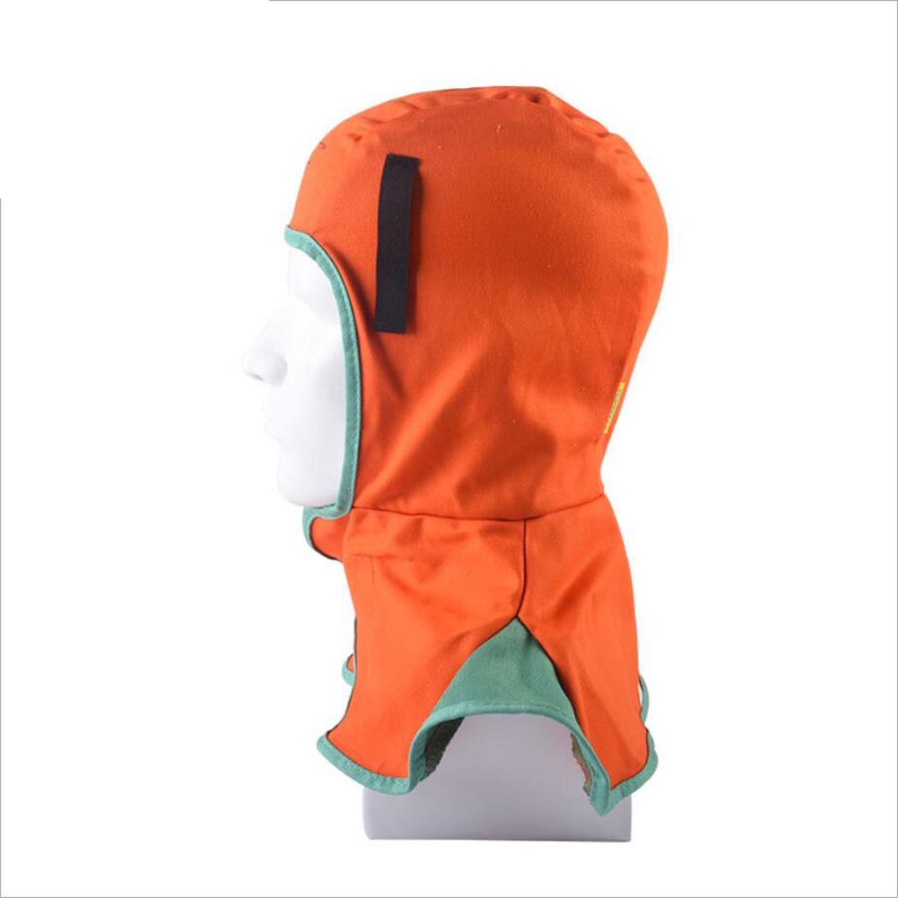 Flame Retardant Cotton Cloth Welding Hood Welding Caps Flame Retardant Helmet Hat Welding Neck Protection Welder Safety Cover