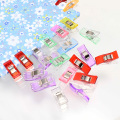 100 pcs Plastic Sewing Clips DIY Patchwork Fabric Quilting Sewing Knitting Garment Clips