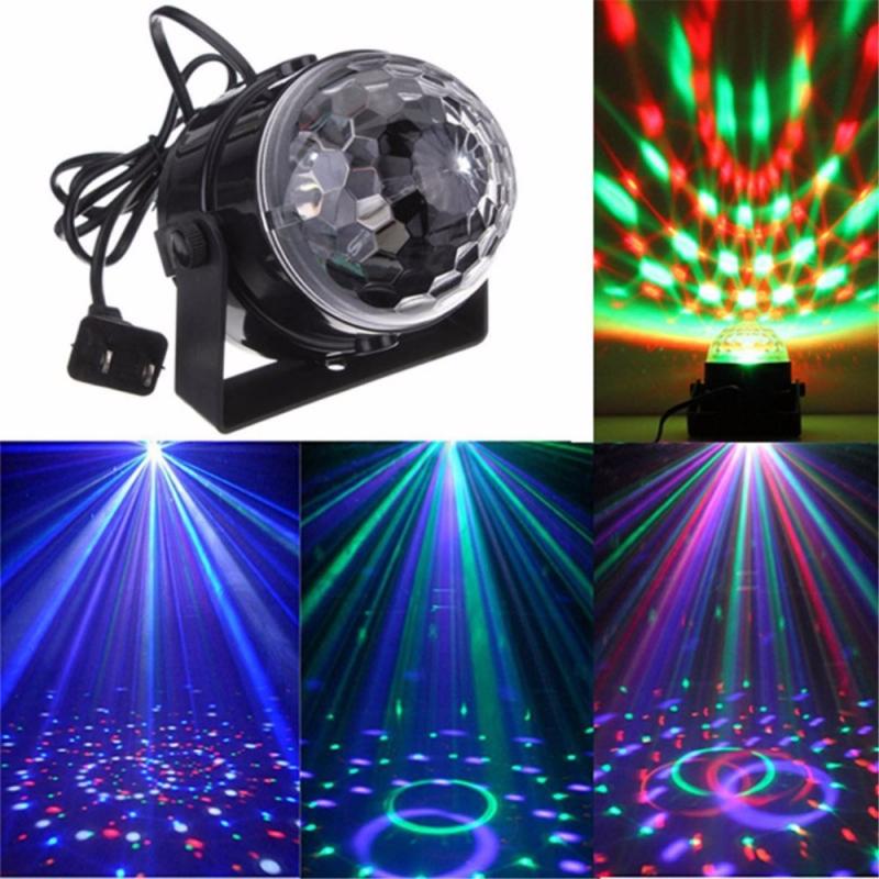 IR Remote Light Multi Color Changing Sound Actived Crystal Magic Mini Disco Sound Control Magic Crystal