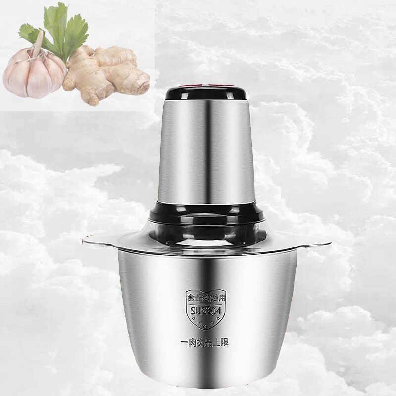 3L Homeuse vegetable grinding machine meat mincing machine food chopping bowl garlic cutter machine chili chopper machine