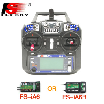 Flysky FS-i6 FS I6 6ch 2.4G RC Transmitter Controller with FS-iA6 or FS-iA6B Receiver For RC Helicopter Plane Quadcopter Glider