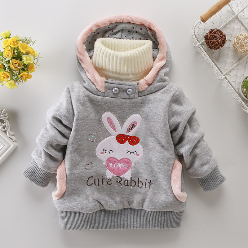 Baby Girls Hoodies 2020 Autumn Baby Lovely Windbreaker Child Flowers Sweatshirts kids Casual Outerwear Girl Sweet Top Clothing