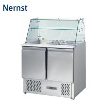 Refrigerated counter for saladette S900 Curved Glass