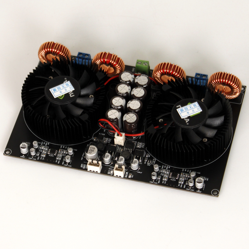 TPA3255 digital class D dual core high power 2.0 power amplifier board 600W+600W