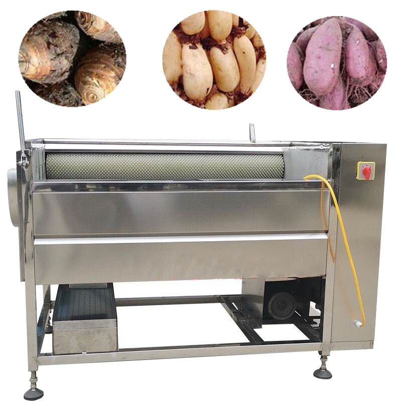 High-efficiency new peel peeling machine Fruit and vegetable cleaning peeling machine