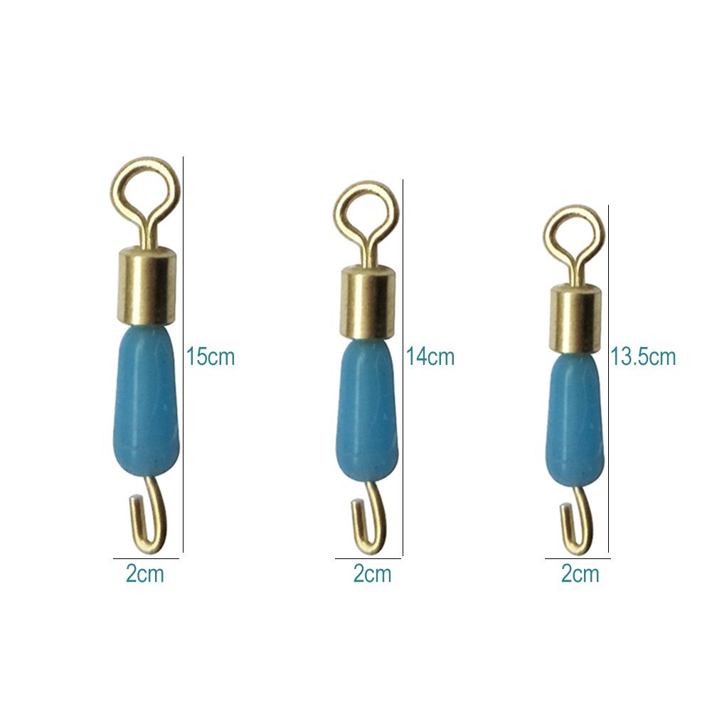 10pcs Fishing Lure Line Carp Hooks Link Ball Bearing Fishing Swivel Solid Rings Fishing Accessories Fast Connector Solid Rings