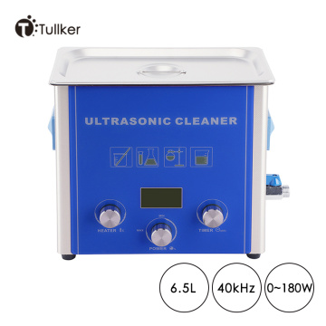 110V/220V Ultrasonic Cleaner 180W 6.5L Industrial Lab Clinic Ultrasound Cleaning Medical Carbon Circuit Board Remove Oil Washer