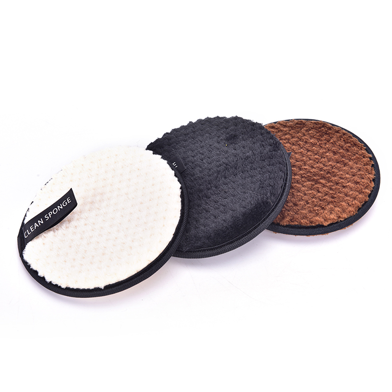 3pcs Microfiber Cloth Pads Remover Face Cleansing Towel Reusable Cleansing Makeup Cleaning Wipe reusable cotton pads