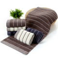 Soft Towel Set Stripe Spa Beauty Face Towel Cotton For Adults Kids Bath Shower Hand Towel Home Hotel Serviette De Bain Handtuch