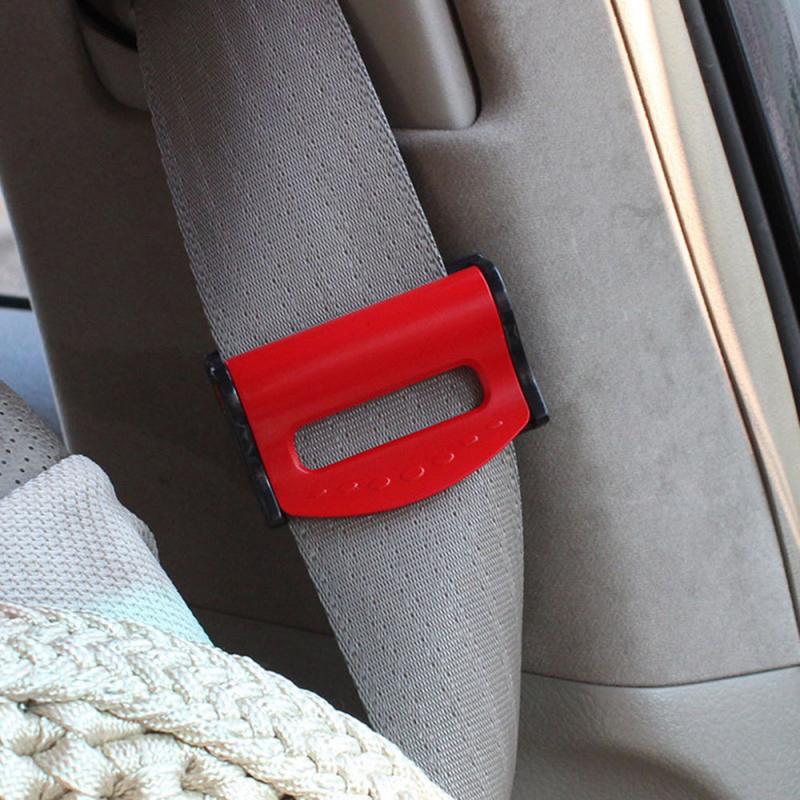 Universal Car Safety Belt Clip Adjustable Car Safety Seat Belt Holder Stopper Buckle Clamp Portable Safety Belt Clip Accessories