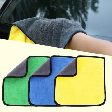 1Pc Microfiber Towel Car Wash Fast-Drying Towels Super Absorbent Car Cleaning Towel Cloth Scratch Free 30x30cm,30x40cm,30x60cm