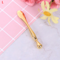 DIY Eye Cream Mixing Spatula Scoop Gold Alloy Metal Cosmetic Spatulas Facial Mask Spoon Anti Wrinkle Massage Sticks Makeup Tools