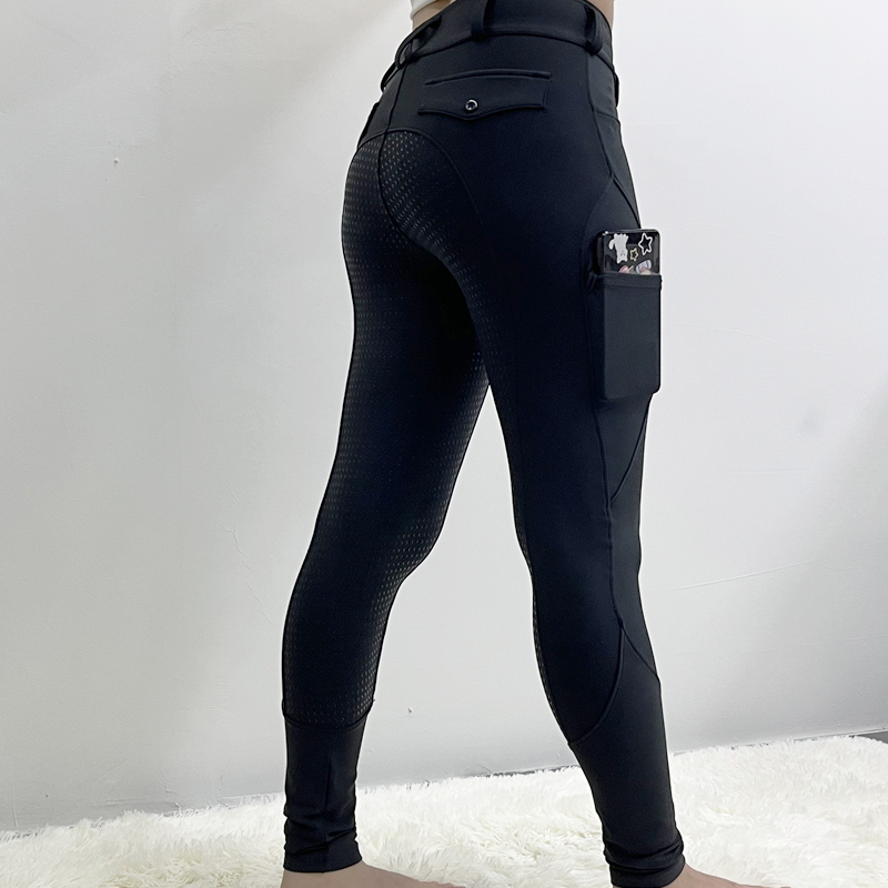 Full Silicone Females Riding Breeches Clothing