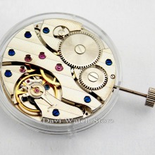 17 Jewels ST36 Mechanical Hand Winding 6497 Watch Movement Watch Parts