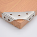 4pcs Thick stainless steel corner brackets Fixed code angle corner furniture accessories Hardware furniture fittings hand tool