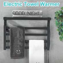 55W Intelligent Thermostatic Electric Heating Towel shelf rack Carbon Fiber Heating Household Towel Rack warm towel shelf