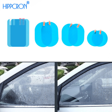 Car Rearview Mirror Protective Anti Fog Car Mirror Window Clear Film Film Waterproof Car Sticker 2 Pcs/Set