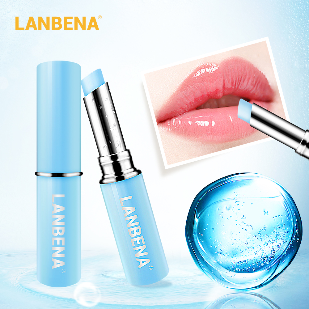 LANBENA Hyaluronic Acid Long-lasting Nourishing Lip Balm Lip Plumper Moisturizing Reduce Fine Lines Relieve Dryness Lip Care