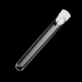 10Pcs Plastic Test Tubes Lab Test Tool With Screw Cap Transparent 16x100mm Newest