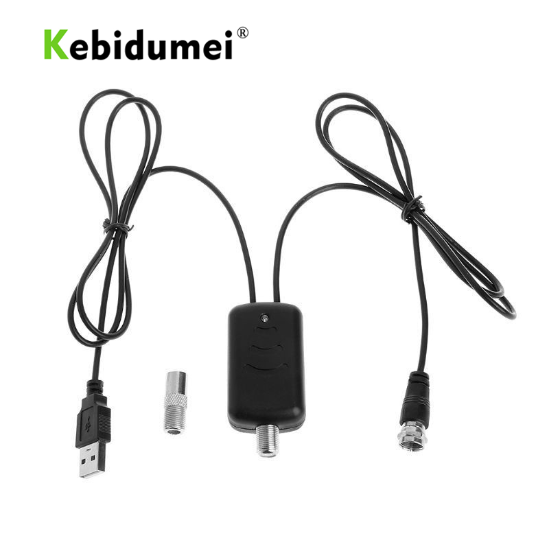 KEBIDUMEI TV Antenna Digital HDTV Signal Amplifier Booster Digital HD For Cable TV For Fox Antenna HD Channel 25DB