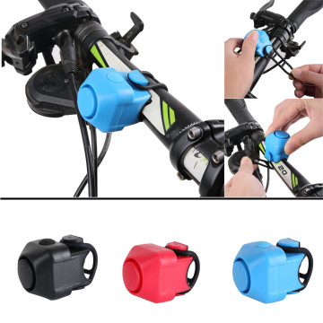 Small Bike Bicycle Bell Horn Cycling Electronic Loud Handlebar Ring Battery Alarm Set Road Folding Bicycle Electric Horn Bell