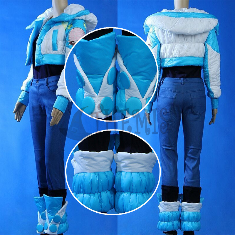 Athemis Dramatical Murder Seragaki Aoba shoe covers handcrafted hand-made winter costume parts and anime cosplay accessories