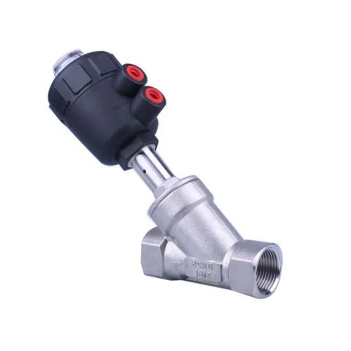 Stainless Steel 304 Thread Pneumatic Angle Seat Valve Wholesale,Supply Various Stainless Steel 304 Thread Pneumatic Angle Seat Valve of High Quality