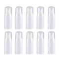 10Pcs/Set 30Ml Soap Dispenser with White Pump Liquid Multifunctional Foaming Bottle Shampoo Lotion Mini Mousses Leakproof Travel